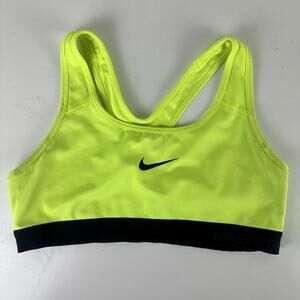 Women’s Nike Pro High Vis Sports Bra Training Bra Size M